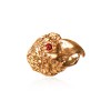 Parrot Head Ring, Yellow Gold